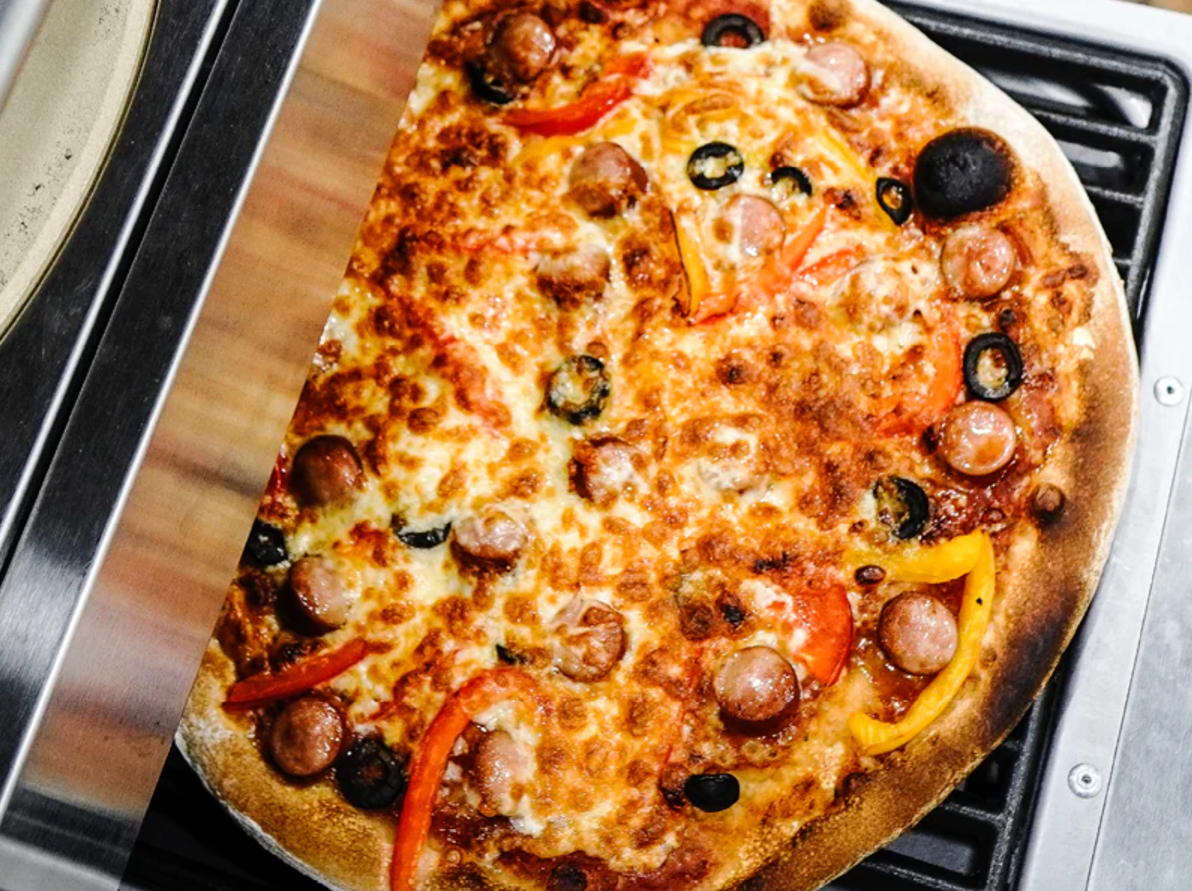 German Sausage Pizza