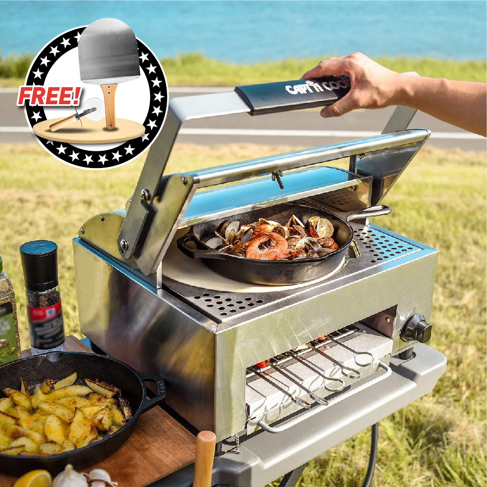 Capt'n Cook OvenPlus Double Deck Outdoor Pizza Oven